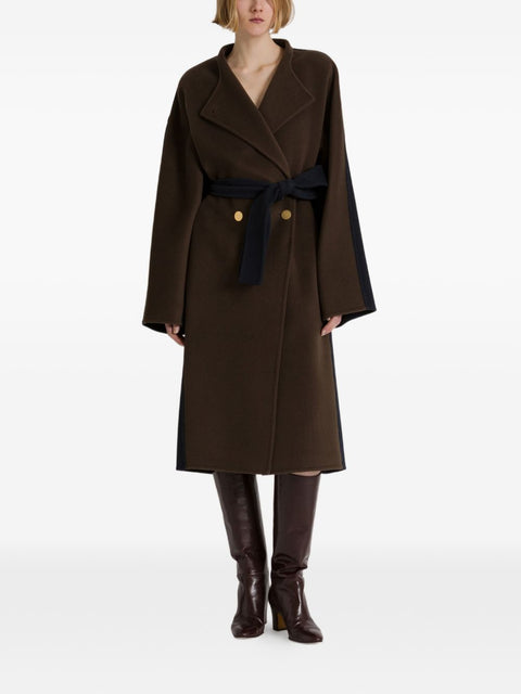 032C Alberta Ferretti Coats DARK GREEN