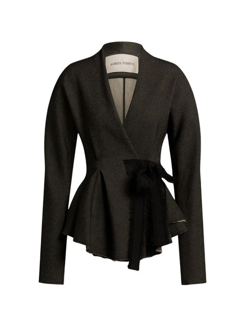 032C Alberta Ferretti Jackets BLACK