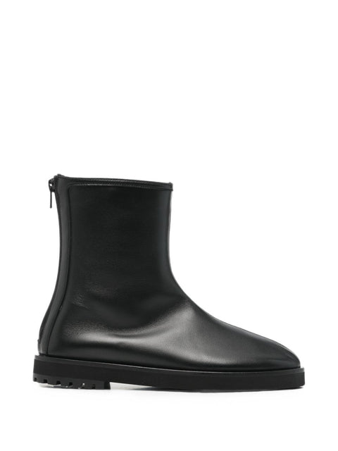 032C Dear Frances Joss Leather Ankle Boots