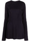 032C Flounced mini dress