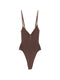 032C Seamless thong bodysuit