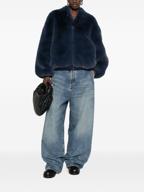 032C THE FRANKIE SHOP Coats NAVY