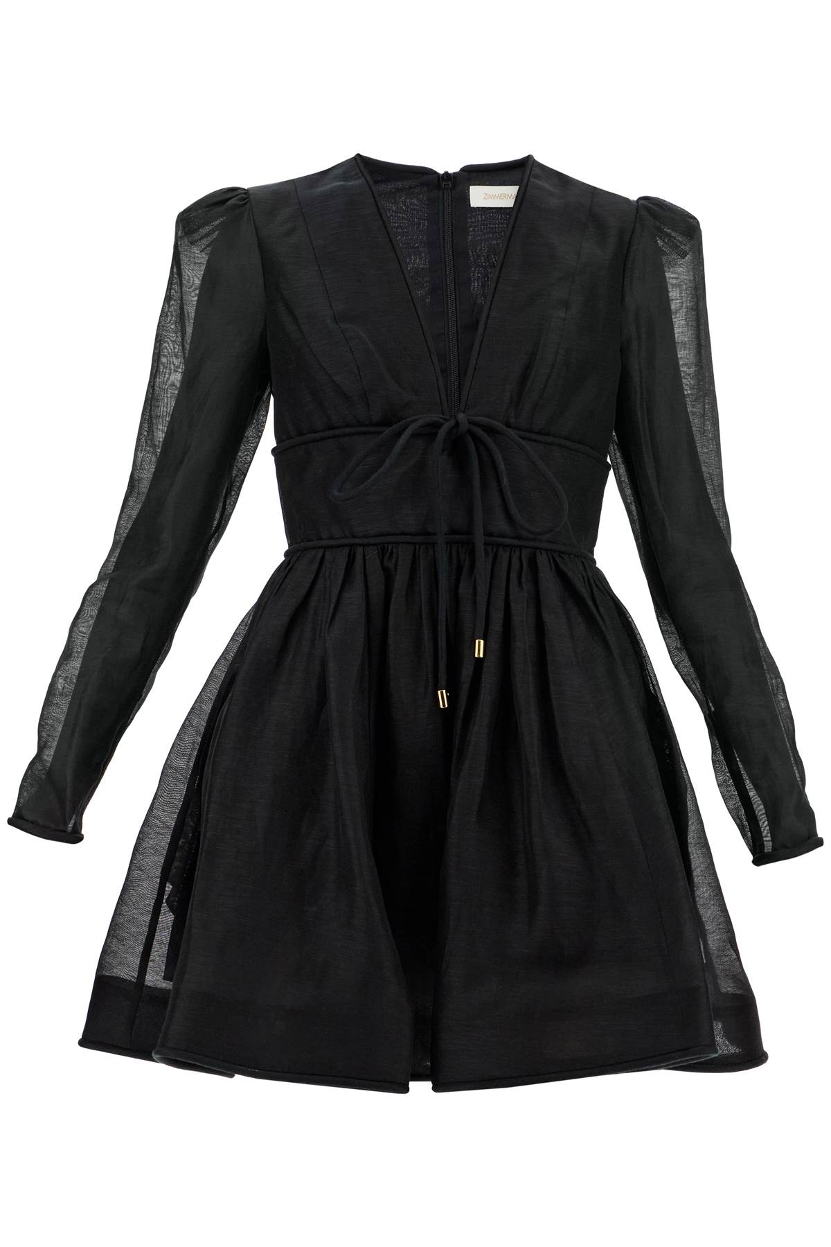 new Zimmermann structured eden mini dress exclusive offer at Urbanheer