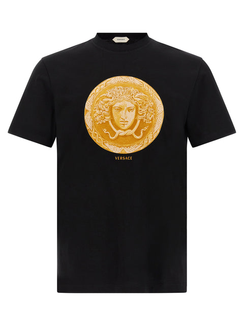 Versace Medusa Coin Print T-shirt