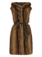 Pinko Galearis Faux Fur Vest