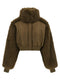 Pinko Bomber Jacket With Fur Inserts