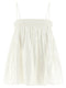 Rotate Birger Christensen Striped Viscose Top
