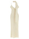 Rotate Birger Christensen Slip Dress With Scarf