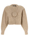 Rotate Birger Christensen 3d Flower Knit Cardigan