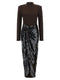 Rotate Birger Christensen Knotted Midi Dress Dress
