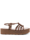 Gianvito Rossi Hebe Leather Sandals.