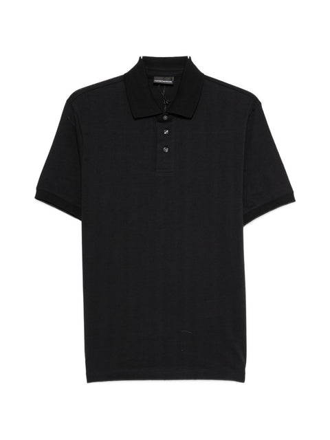 Emporio Armani Logo cotton polo shirt