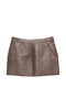 Parosh P.A.R.O.S.H. Leather mini skirt