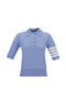 Thom Browne T-shirts and Polos LIGHT BLUE