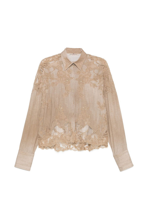 Ermanno Scervino Embroidered Shirt