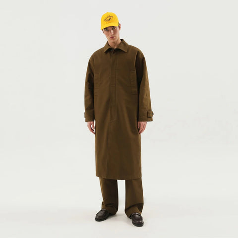 1989 STUDIO Olive green Mackintosh coat