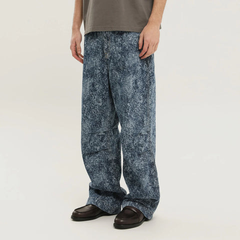 1989 STUDIO Pantaloni Marble Mastiff in denim
