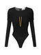 Elisabetta Franchi Top BLACK