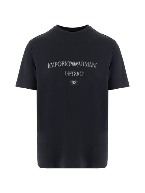 Emporio Armani T-shirts and Polos NAVY