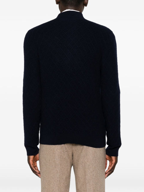 Emporio Armani Sweaters NAVY