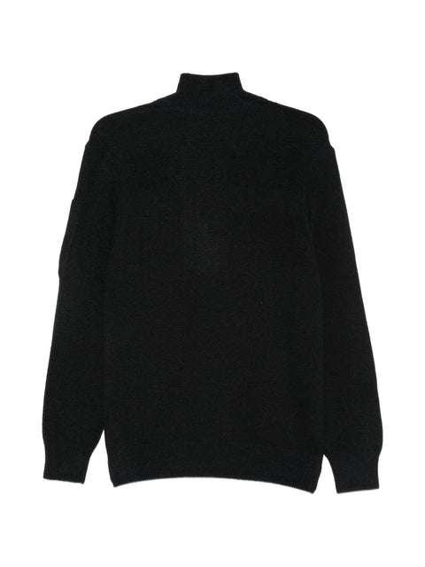 C.P. COMPANY T-shirts and Polos BLACK