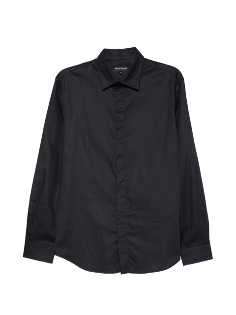 Emporio Armani Shirts NAVY