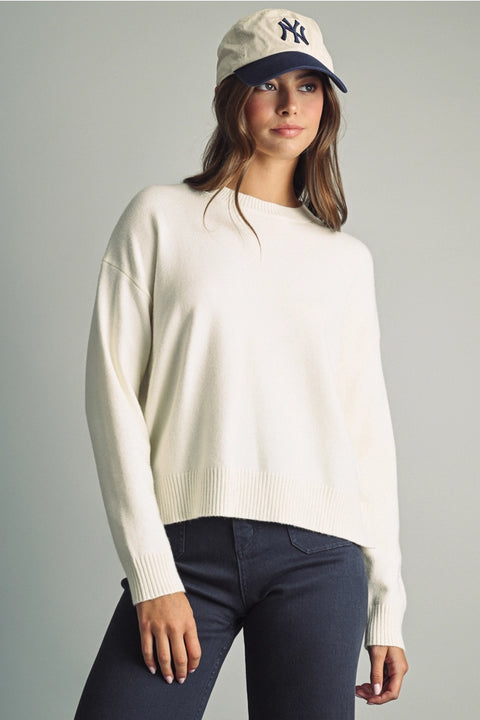 Striped Pattern Sweater Top