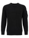 C.p. Company Lambswool Grs Sweater With Lens Detail