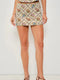 Vivienne Brocade Mini Skirt
