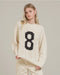Cable Knit Varsity Sweater