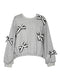 Oversized Sweatshirt w/ Bows