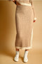 Cable Knit Skirt