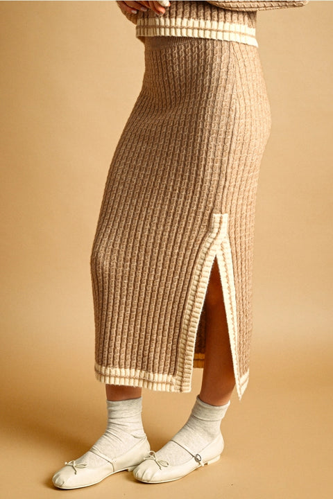 Cable Knit Skirt