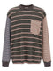 Song For The Mute Stripes Rugby Shirt