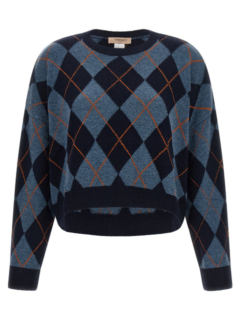 Twin Set Jacquard Sweater