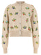 Paco Rabanne Floral Embroidery Cardigan