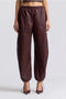Faux-Ever Leather Joggers
