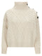 Yves Salomon Braided Sweater