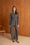 Ori Belted Peplum Jacket