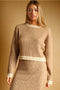 Cable Knit Knit Top