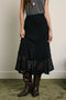 Romantic Lace Mermaid Mid Skirt