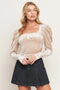 Crushed Velvet Top