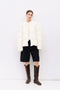 The Mila Jacket | Puffer Jacket with Neck Tie Detail