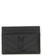 Saint Laurent Logo Matelassé Card Holder