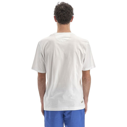 La Martina Equestrian Chic White Cotton Tee-La Martina-XXL-Urbanheer
