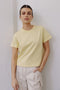 The Lanie Top | Everyday Cotton T-Shirt BUTTER-T-Shirt-MOD REF-S-BUTTER-Urbanheer