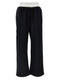 T By Alexander Wang Wide Leg W/ Logo Elastic Exposed Brief Joggers
