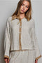 Allover Geometric Modern Bohemian Textured Set