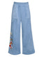 Flared Leg Fuzzy Pants