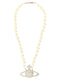 Vivienne Westwood Man. Bas Relief Pearl Necklace